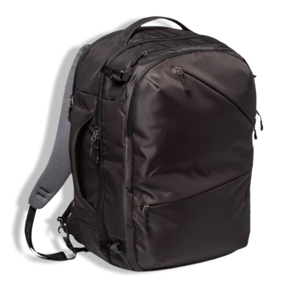 Black Women's Backpack - Sleek Everyday Travel Backpack